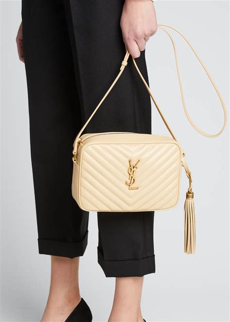 ysl monogram lou leather cross-body bag|YSL monogram shoulder bag.